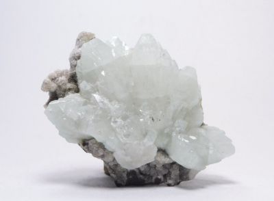 Fluorapofylit-(K), stilbit - Jalgaon, Maháráštra, Indie